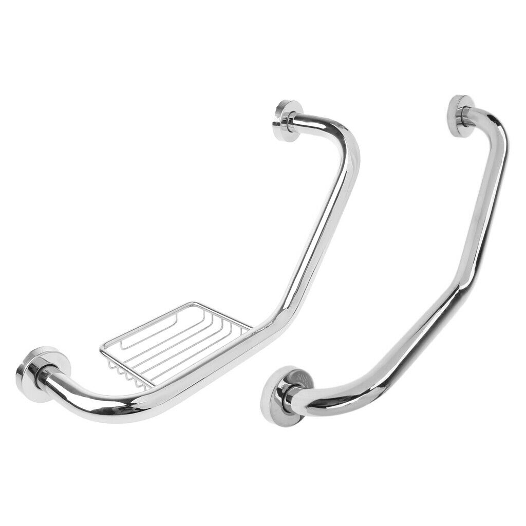 Stainless Steel Bathroom Shower Toilet Bath Grab Bar Safety Grip Handrail