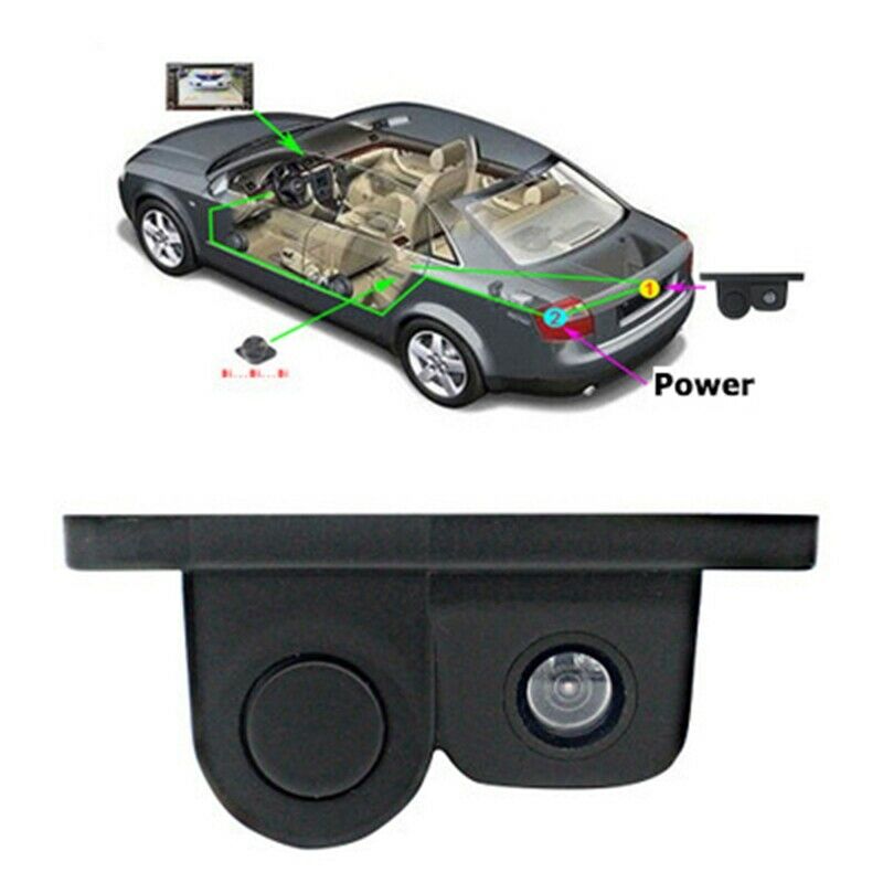 Car Video Parking Sensor, Universal High-Definition Night Vision Camera and -RT6