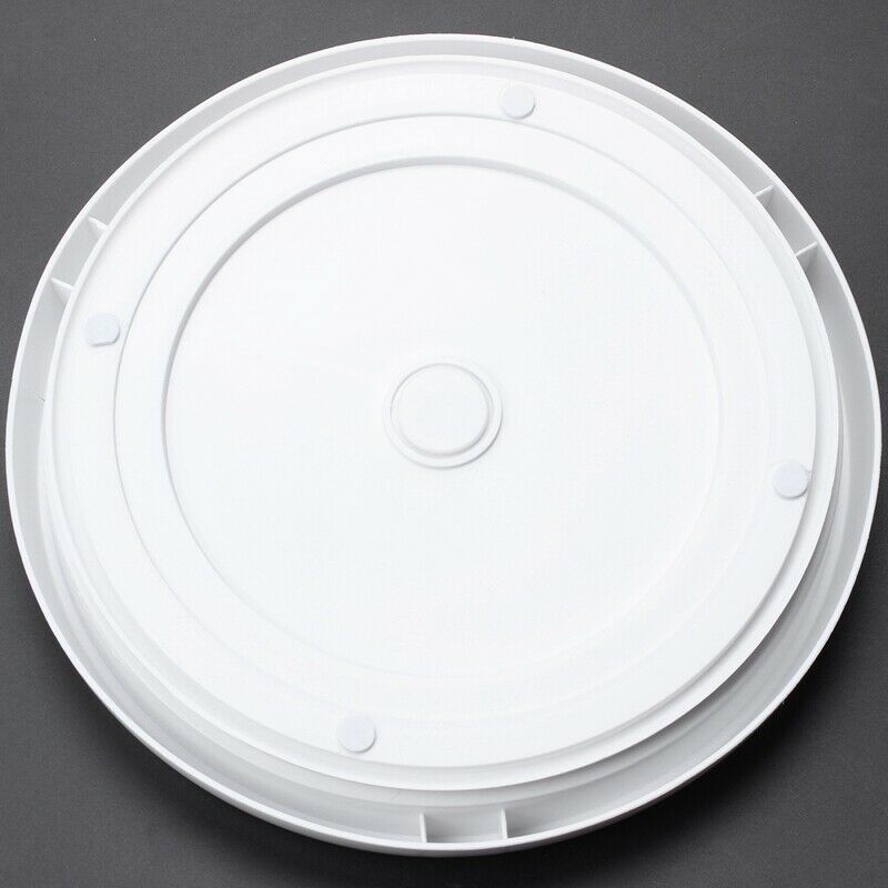 360 Rotation Non-Skid Spice Rack Pantry Cabinet Turntable with Wide Base StoraI5