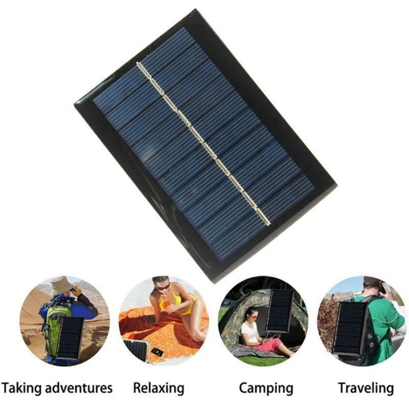 5V Portable Solar Panel Kit Foldable Solar Panel Charger for Emergency Light