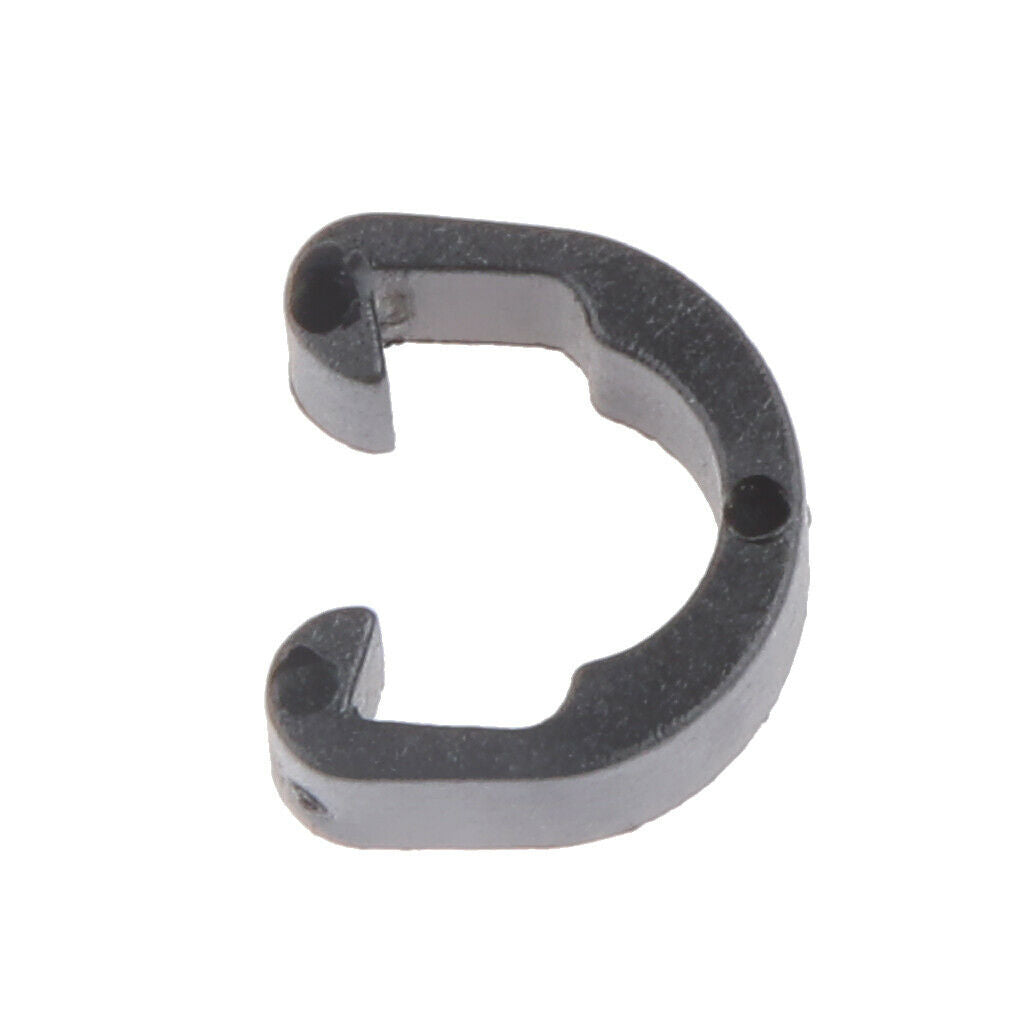Pack 10 Bicycle Line Tube C-Buckle Plastic Bike Brake Cable Buckle Housing Hose