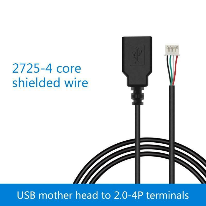 USB 2.0 to USB Motherboard 4-Pin IDC Header Cable 19-Inch