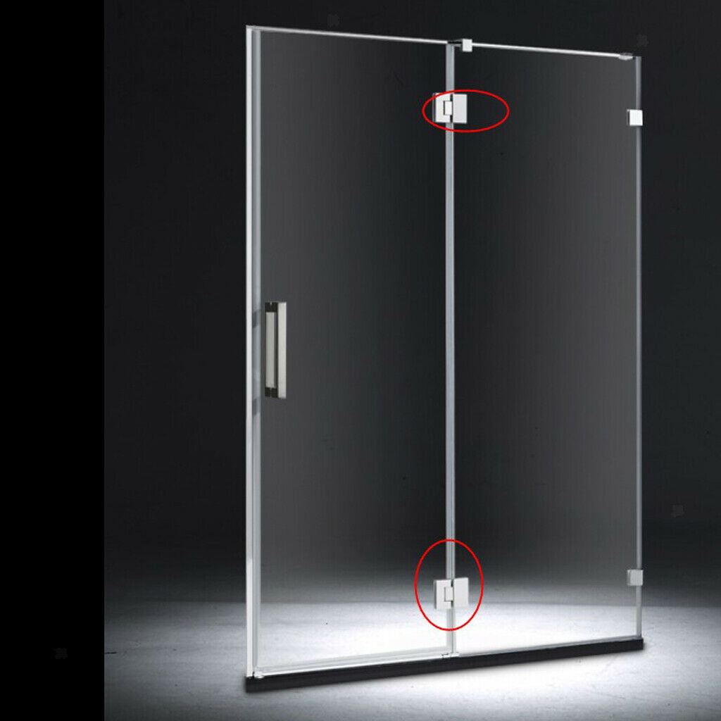 180 Degree Adjustable Glass Shower Hinge Tempered Glass Shower Doors Hinge 4