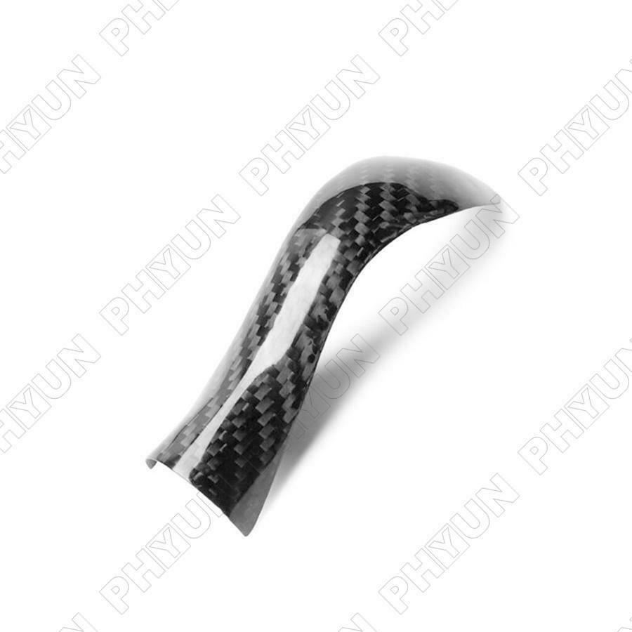 Car Inner Gear Shift Knob Cover Carbon Fiber Color For Infiniti Q50 Q60 2014-19
