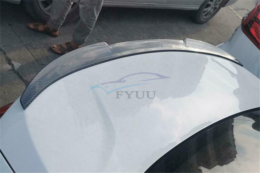 1PCS 99CM Carbon Fiber Color Car Rear Top Lip Spoiler Lip Wing Tail Decoration