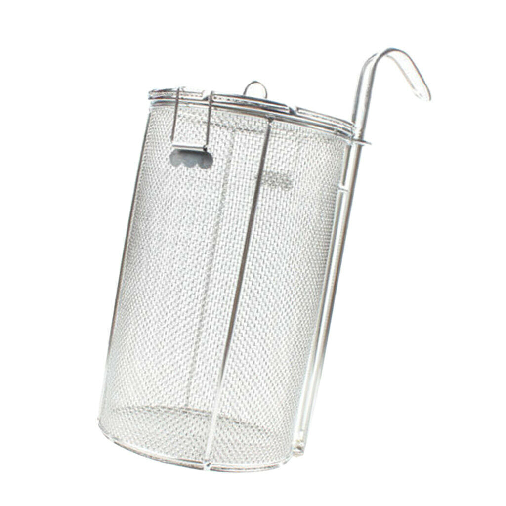 Stainless Steel Small Pasta Boil Baskets Dumplings Noodle Strainer 12.5cm