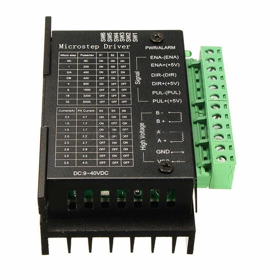 Single TB6600 Stepper Motor Driver Controller rIcro-Step CNC Axis 2/4 Phase T SJ