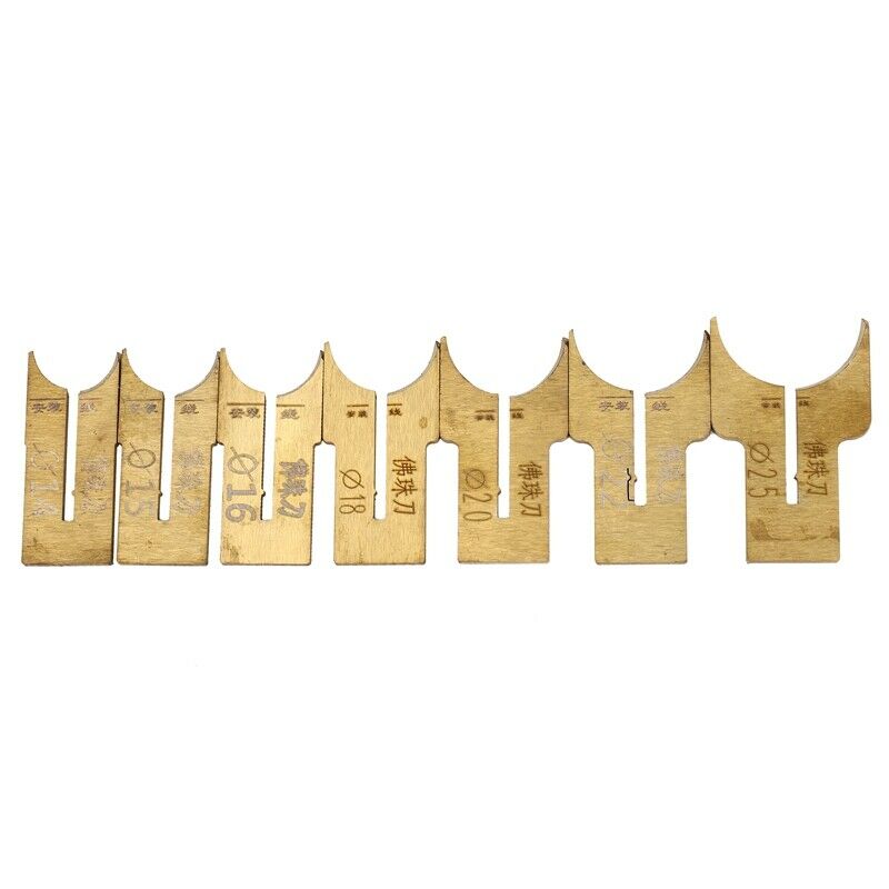 Wooden Beads Drill Bit Ball Blade Milling Cutter Set 24Pcs Cemented Carbide SpF2
