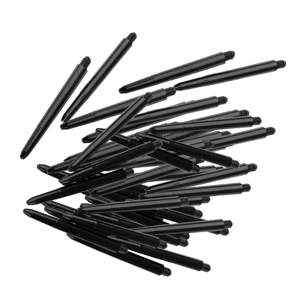 60 Pieces Dart Stems Durable Dart Shafts 4.5mm Accessories Indoor Games