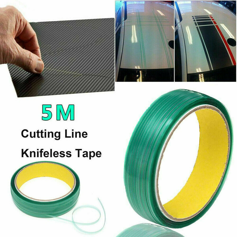 5m Knifeless Finish Vinyl Line Tape Pro Graphic Car Cutting Trim Wrap Tool AU