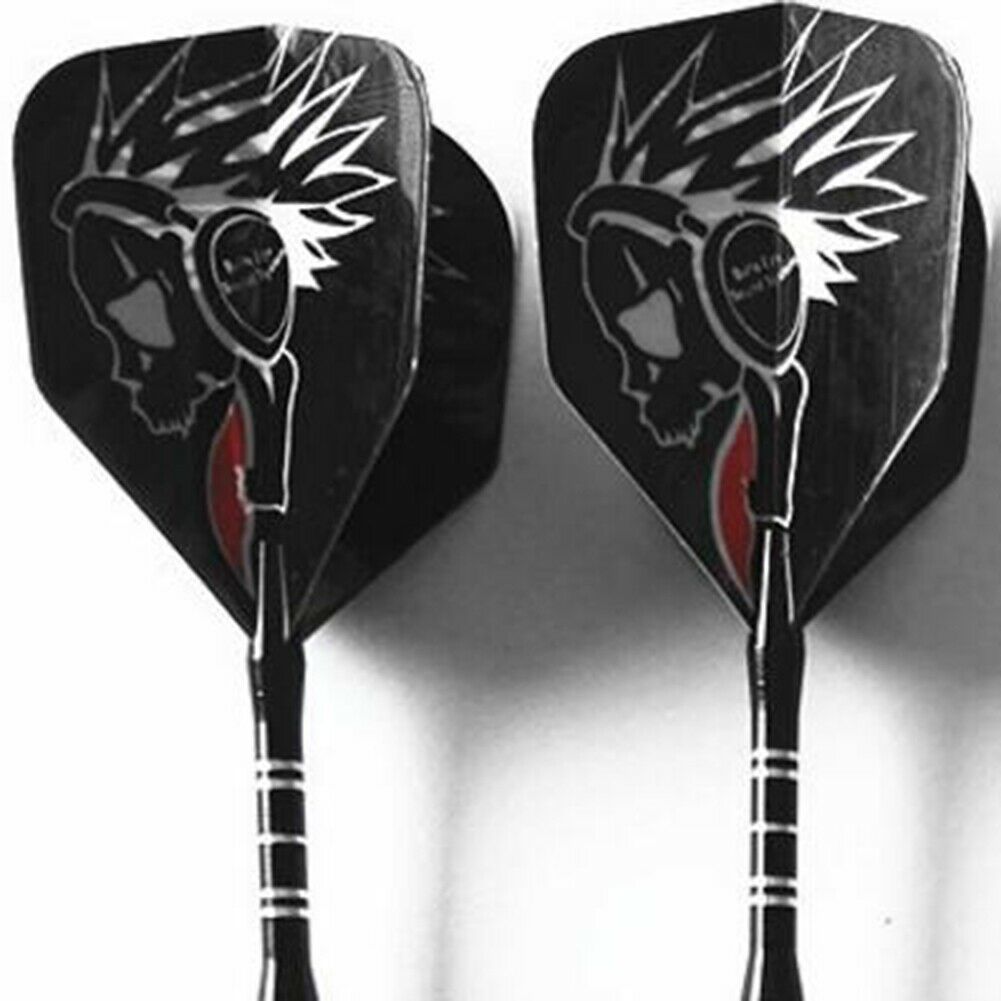 3pcs Professional Aluminum Black Steel Tip Soft Darts Set With Dart Flights 23g