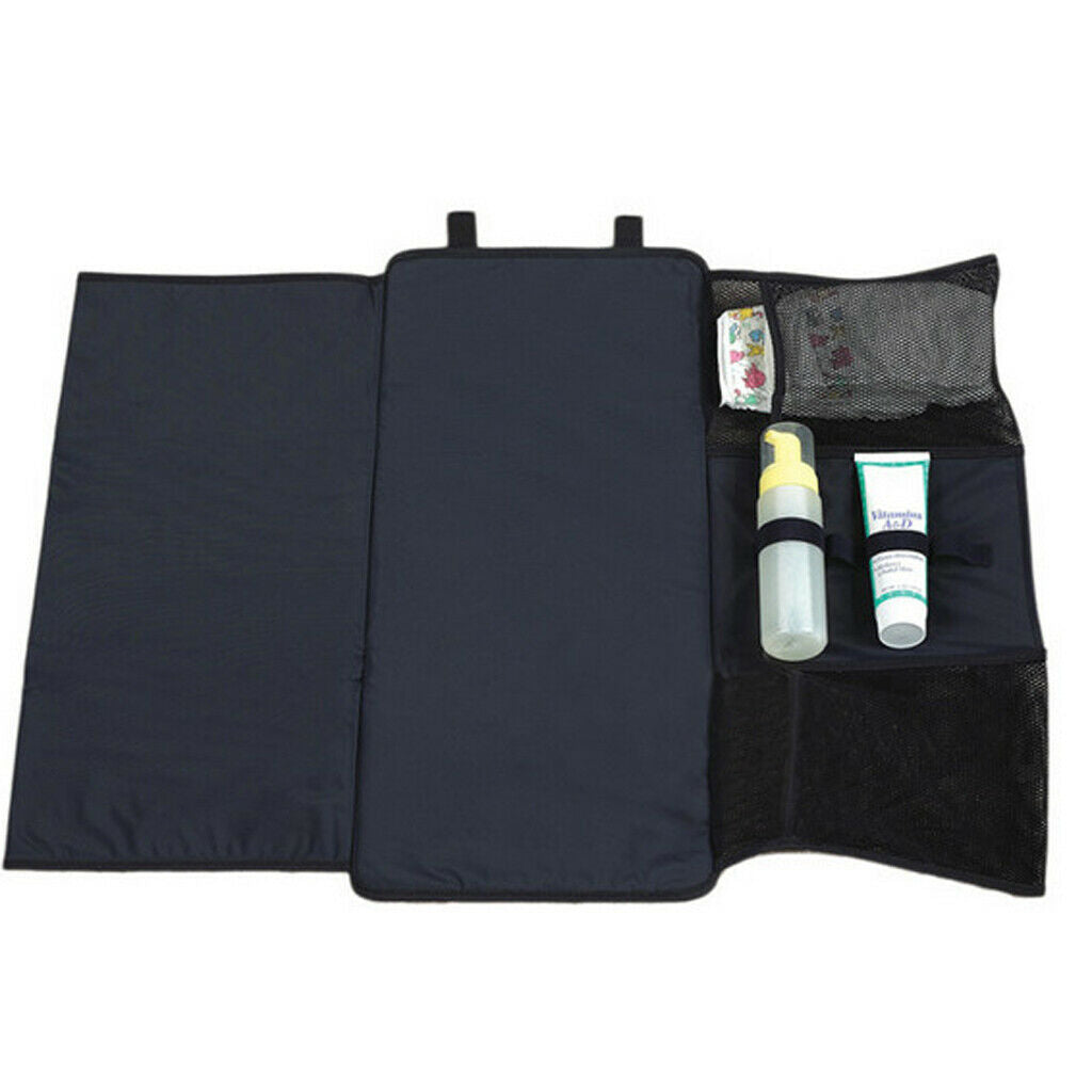 Baby Diaper Nappy Foldable Changing Mat Mummy Hand Bag Nappy Storage Holder