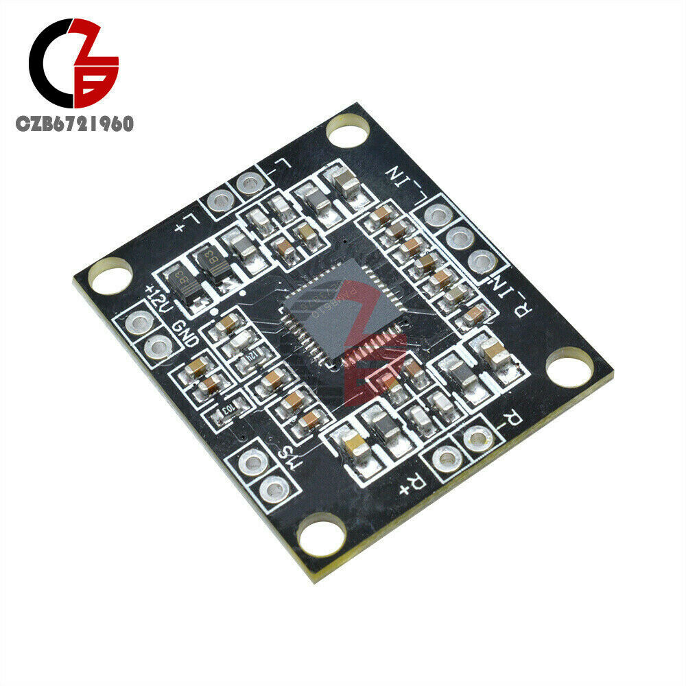 5PCS Digital PAM8610 2*15W Dual channel Stereo Class Amplifier Board 12V