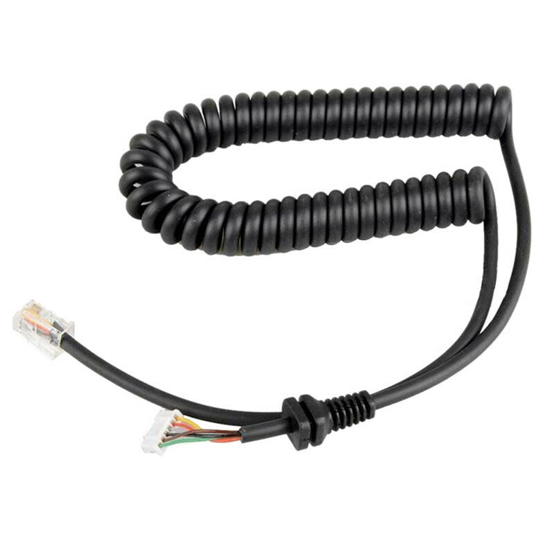 Replacement Microphones Mic Cable Cord Wire for Yaesu MH48A FT7800/190_AUATDD