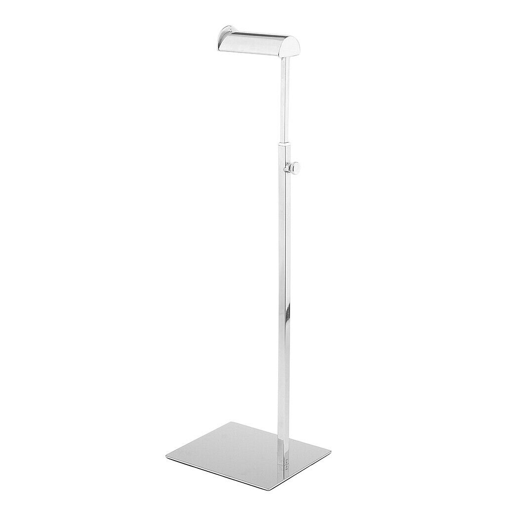 Stainless steel handbag stand height adjustable handbag stand rack