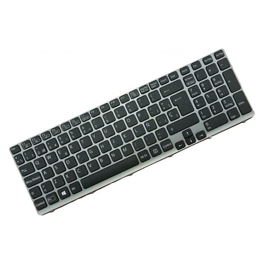 Keyboard for SONY VAIO SVE15 SVE-15 SVE151 SVE1511 SVE171 Black Spanish