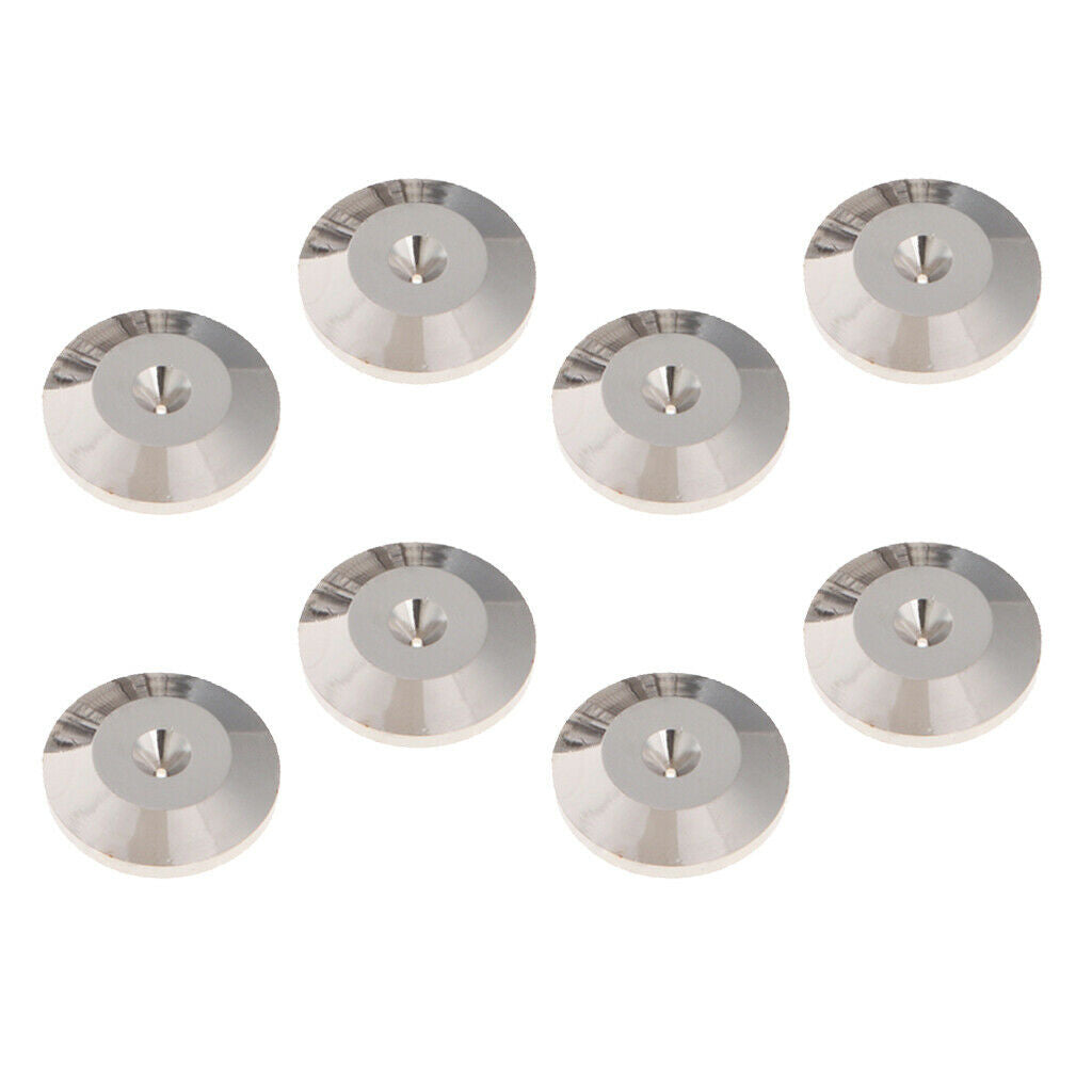 8x aluminum isolation feet mats pads for audio speakers HIFI