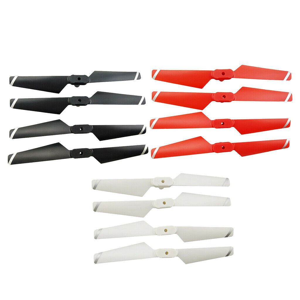 4pcs RC Drone Propeller Props (CW+CCW) for XS809 XS809W XS809HW XS809S White