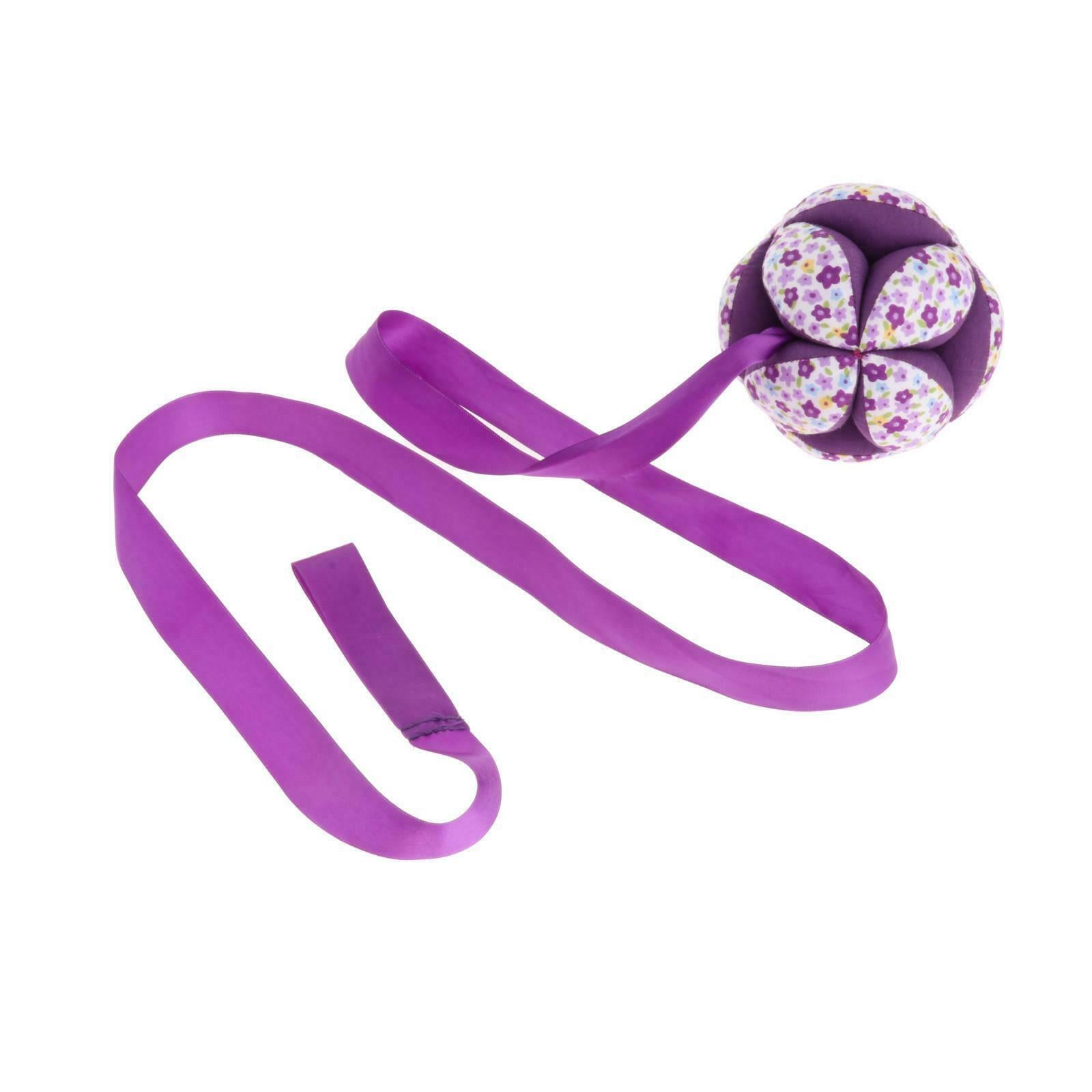 Baby Rattle Ball Ribbon Hanging Crib Interactive Educational Develop Toys