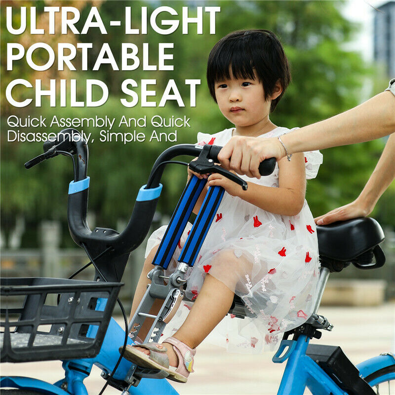 Safety Kids Bike Seat Foldable MTB Bicycle Children Saddle Baby Pad Cushion