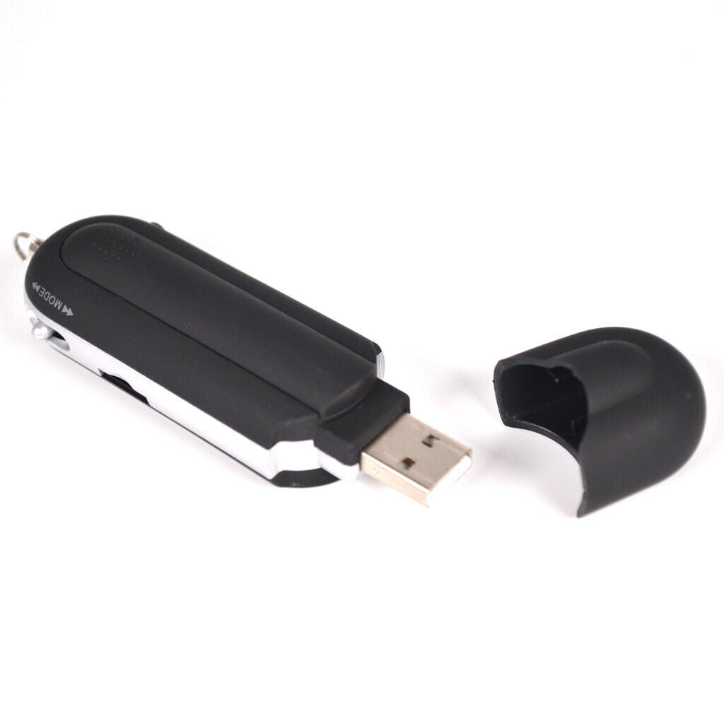 USB LCD Screen Flash Drive 8GB, Portable Support TF Card Slot MP3 Music Player,