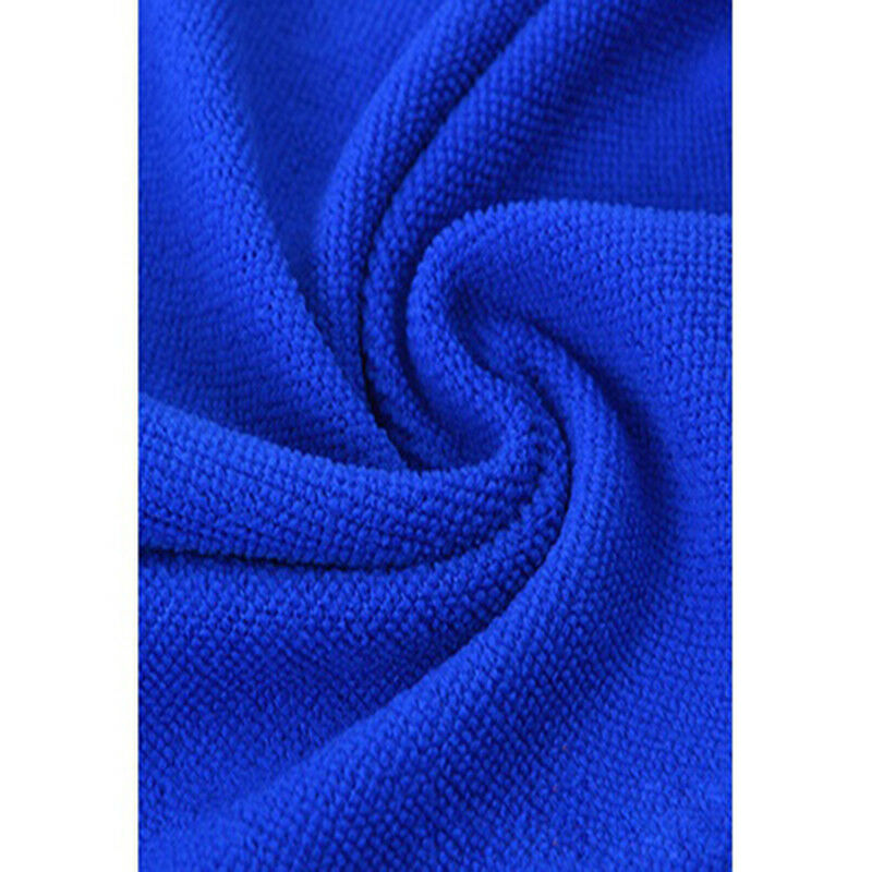 5Pcs BlueSoft Auto Car Micro Wash Cloth Cleaning Towels Hair Drying Duste.l8
