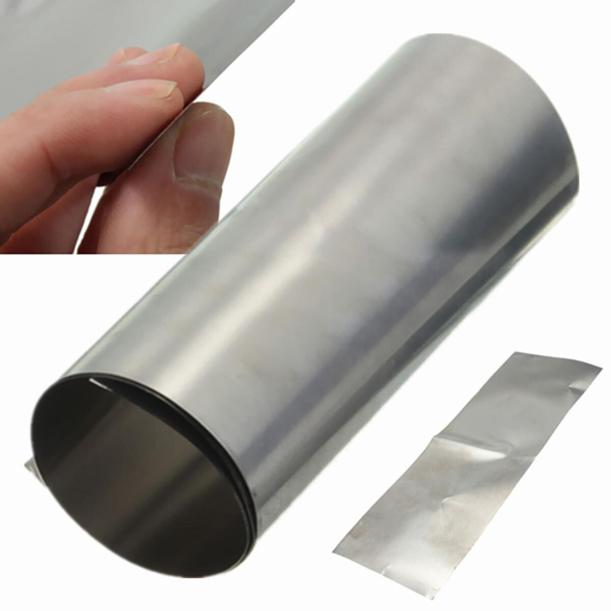 Titanium Ti Thin Plate Sheet Foil TC4 0.1mmx100mmx300mm Metalworking Supplies