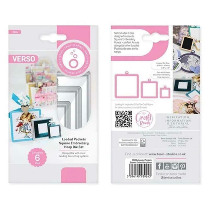 Square Photo Frame Metal Cutting Dies Stencil DIY Scrapbooking Album Paper Card