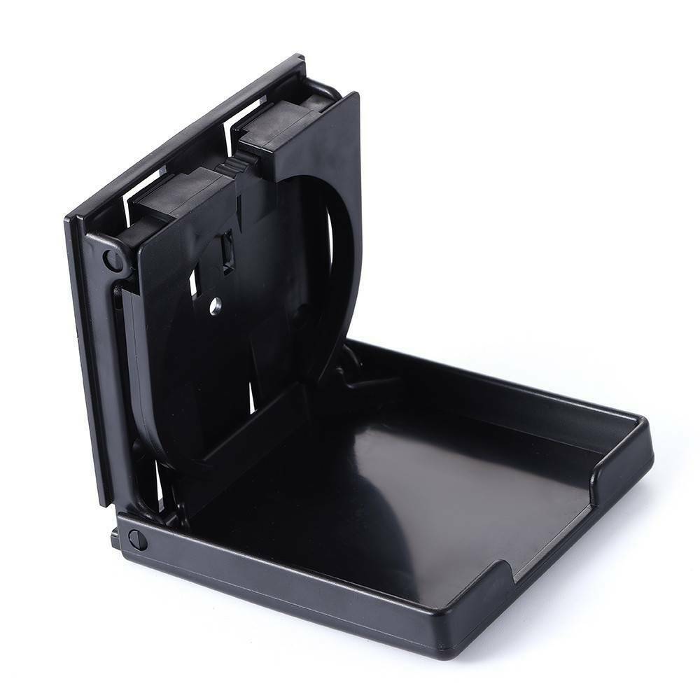Black Universal Adjustable Folding Cup Drink Holder Car Truck Boat Camper RV