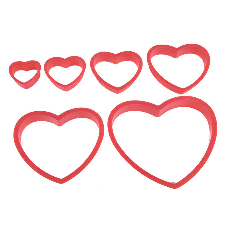 Loving Heart Cookie Cutters Valentines Baking Fondant Cake Mold DIY Biscu.l8