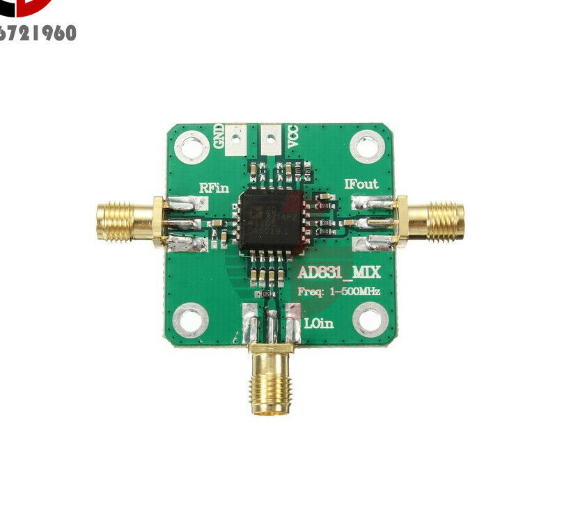 0.1-500MHz AD831 High Frequency RF Mixer Driver Amplifier Radio Converter Module