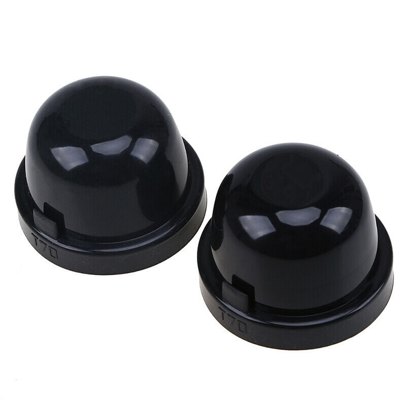 2.76" LED Beam Headlight Bulb Light Dust Seal Lamp Cover Housing Cap Universal