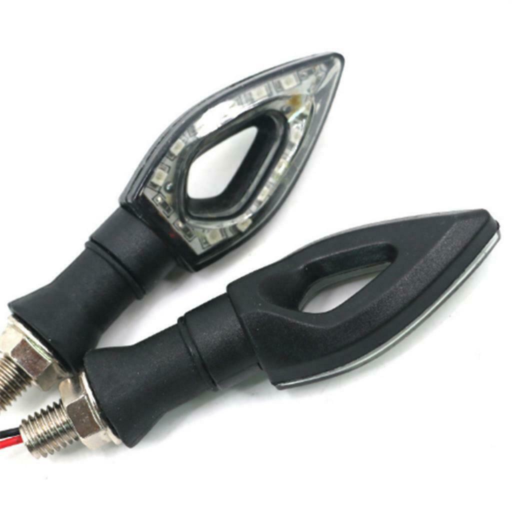 1 xYellow light Motorcycle LED Turn Signal Indicator Lights 12 Leds 12V