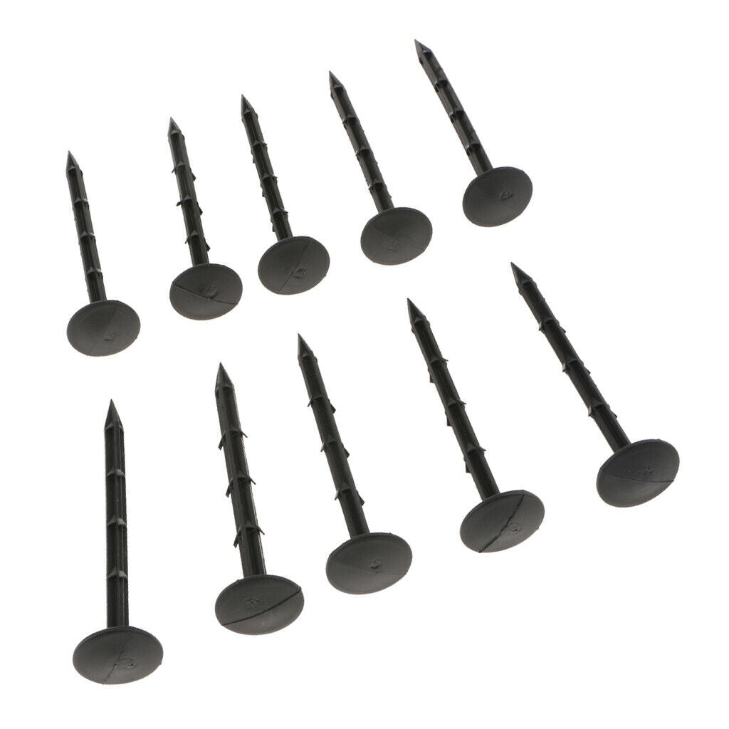10pcs Fabric Ground Cover Fixing Tent Pegs Garden Membrane Landscape Pegs