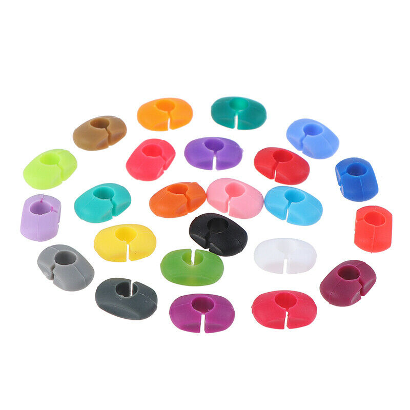 24 Pcs Silicone Red Wine Glass Marker Creative Drinking Glass Identification