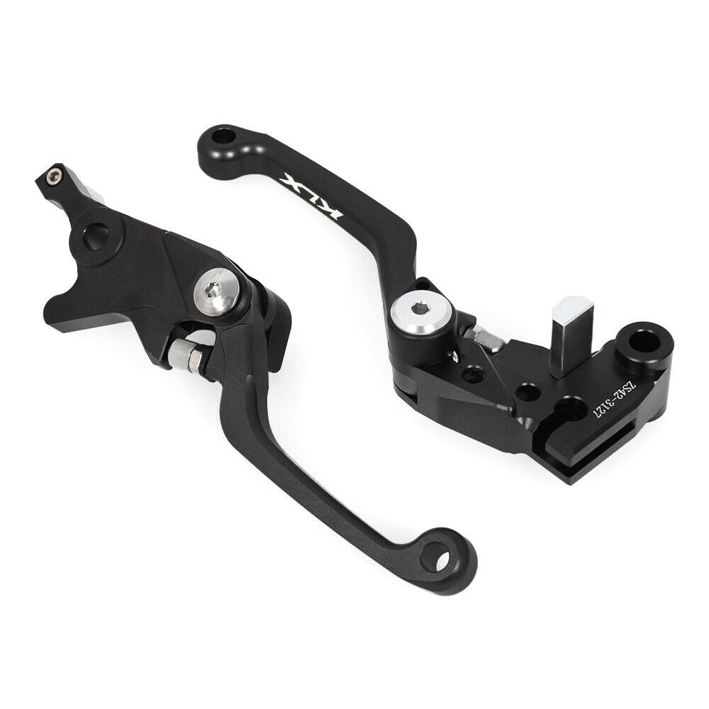 Black Pivot Brake Clutch Lever For KAWASAKI KLX150L KLX230/R KLX250S/SF KLX250