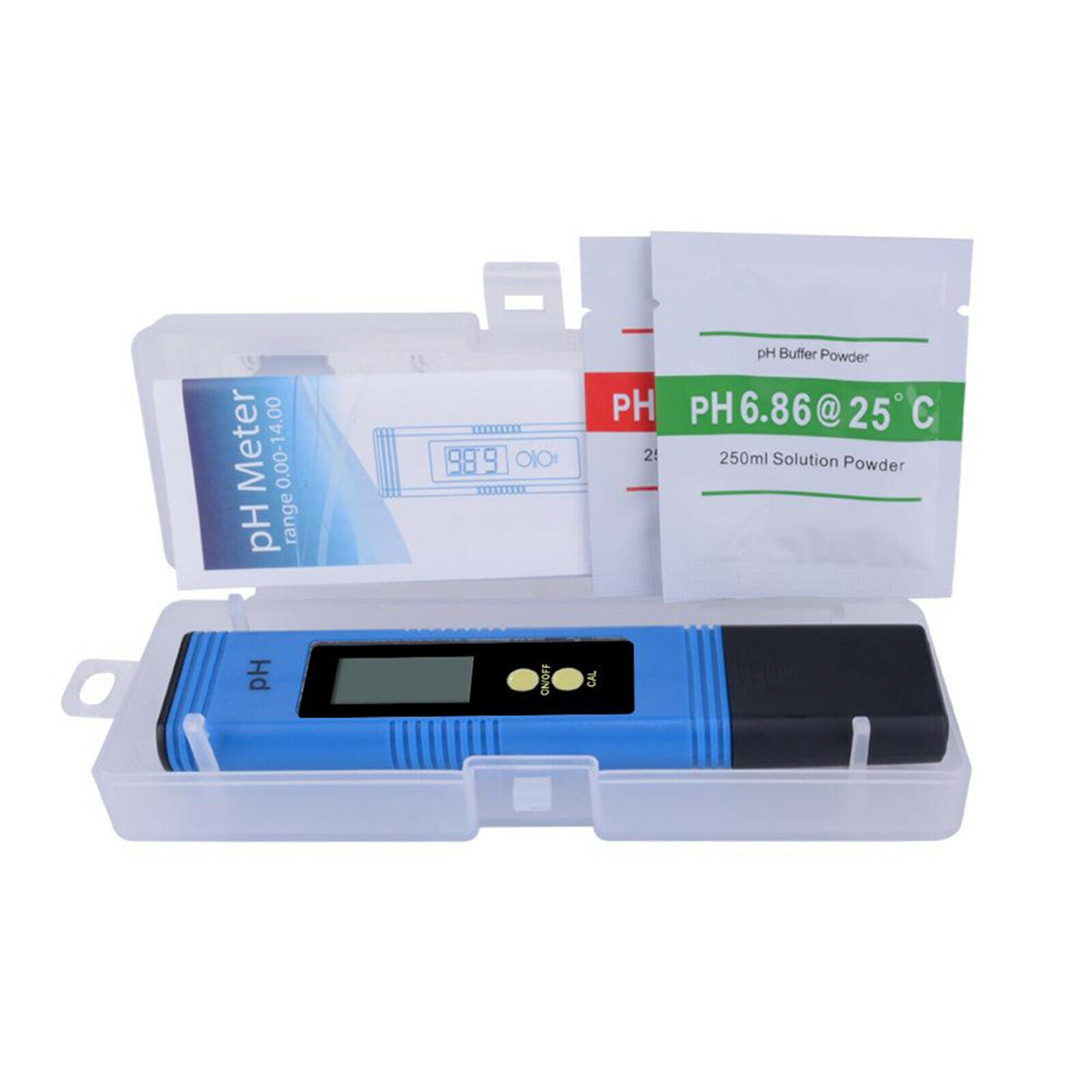 Digital PH Tester PH02 Meter High Accuracy Water Quality Tester Pen 0-14Ph