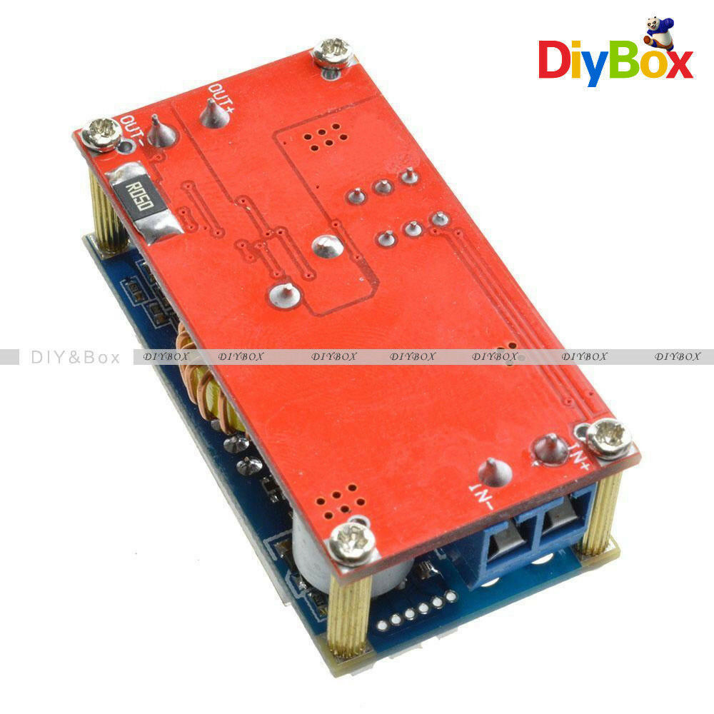 5A Adjustable CC/CV Step Down charge Module LED Panel Voltmeter Ammeter D