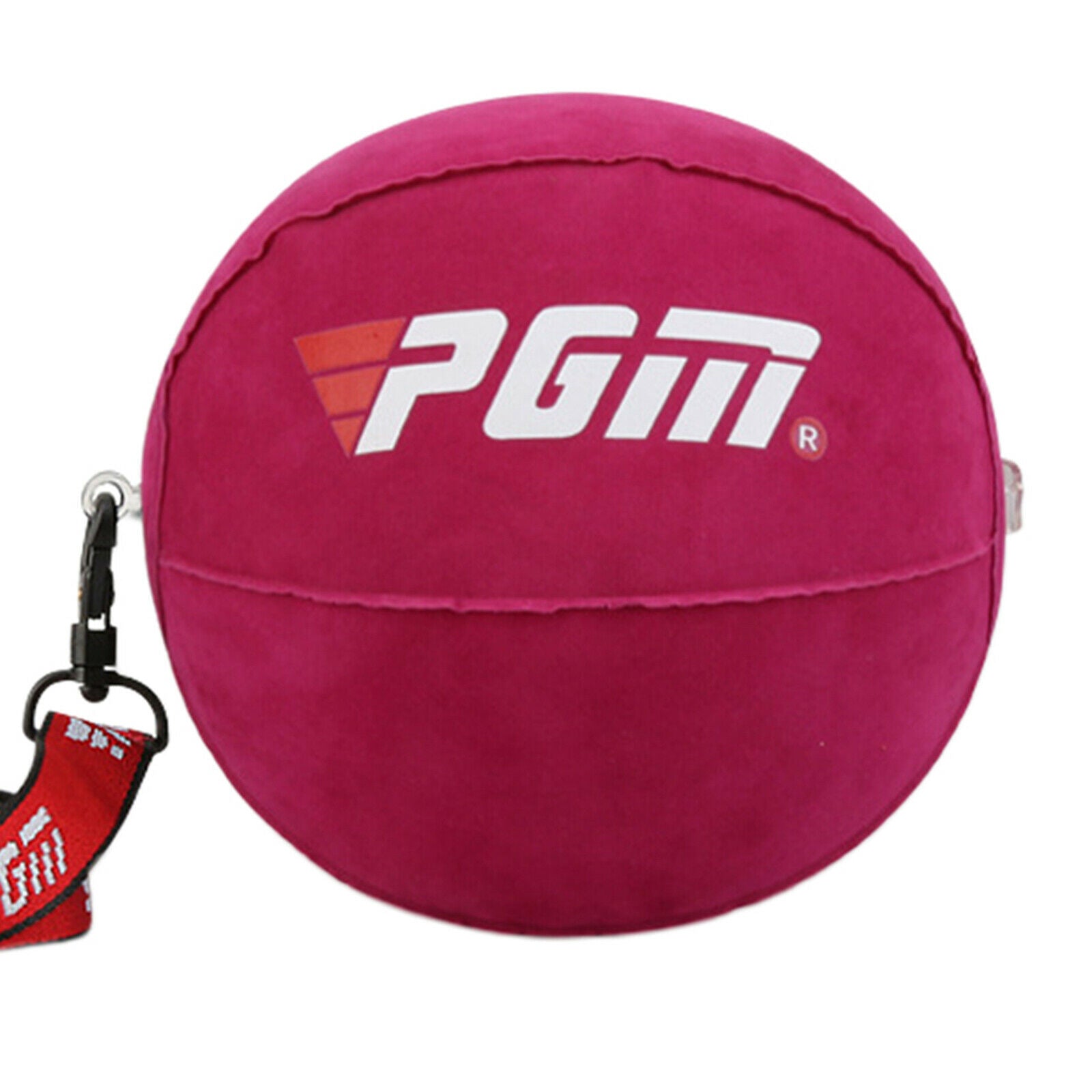 Golf Swing Ball Posture Corrector Putter Practice Golf Accessories Rose Red