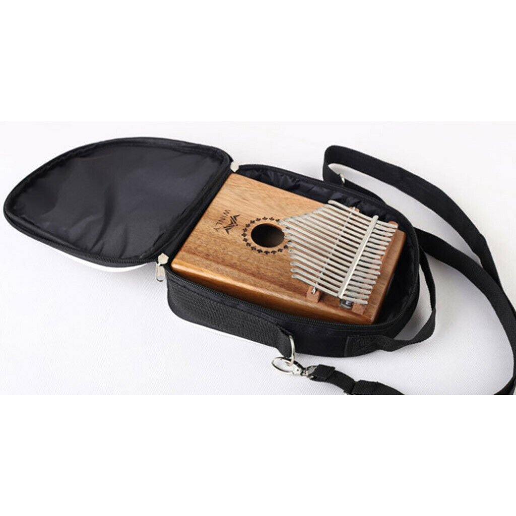 Kalimba Shoulder Bag Soft Case Oxford Cloth For 17/10/15 Key Finger Piano
