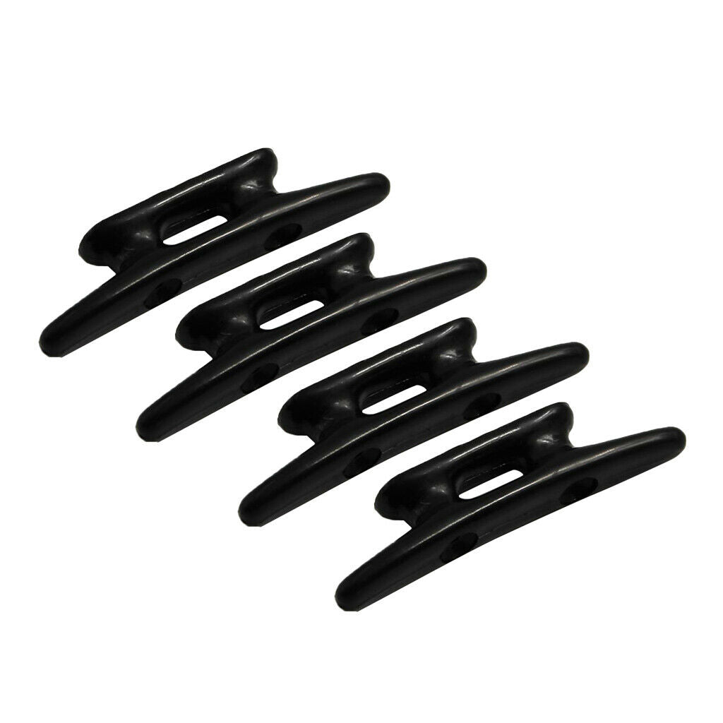 4pcs Marine Boat Yacht Ship Kayaks Heavy Duty Durable 3" inch Anchor Black