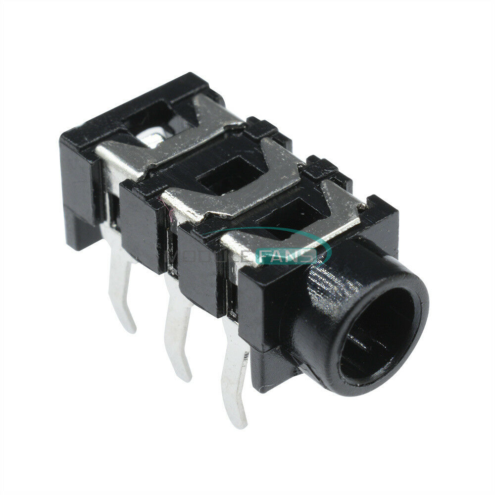 20PCS 3.5mm 5Pin Stereo Headphone Audio Jack Earphone Socket New