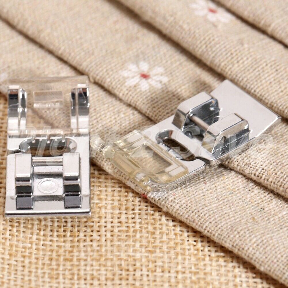 35mm*17mm Transparent Standard Presser Foot For Janome Brother Sewing Machine