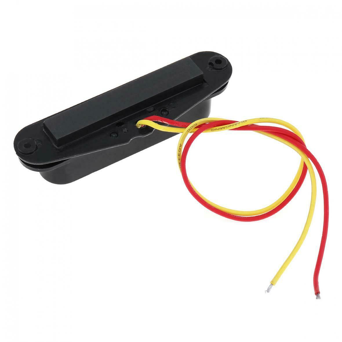 1x Black Single Coil Sound Pickup for 6 Strings Guitar Top Sound