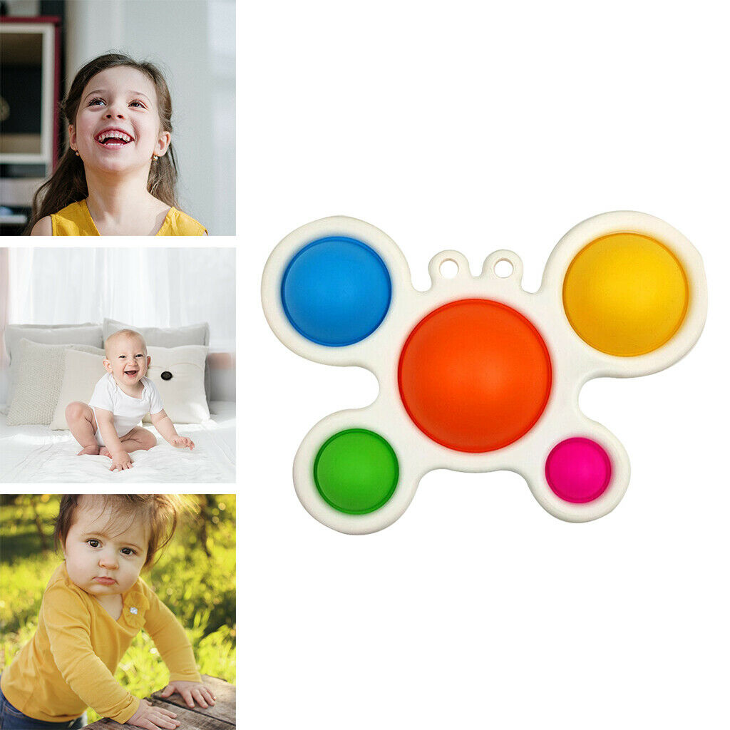 Fidget Infant Baby Bath Rattle Stress Finger Toys New for Kids Party Gifts