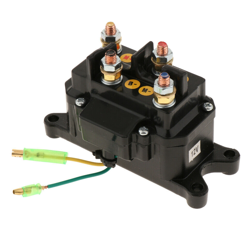 Equivalent Reversing Contactor/Solenoid Relay Winch Contactor-12V