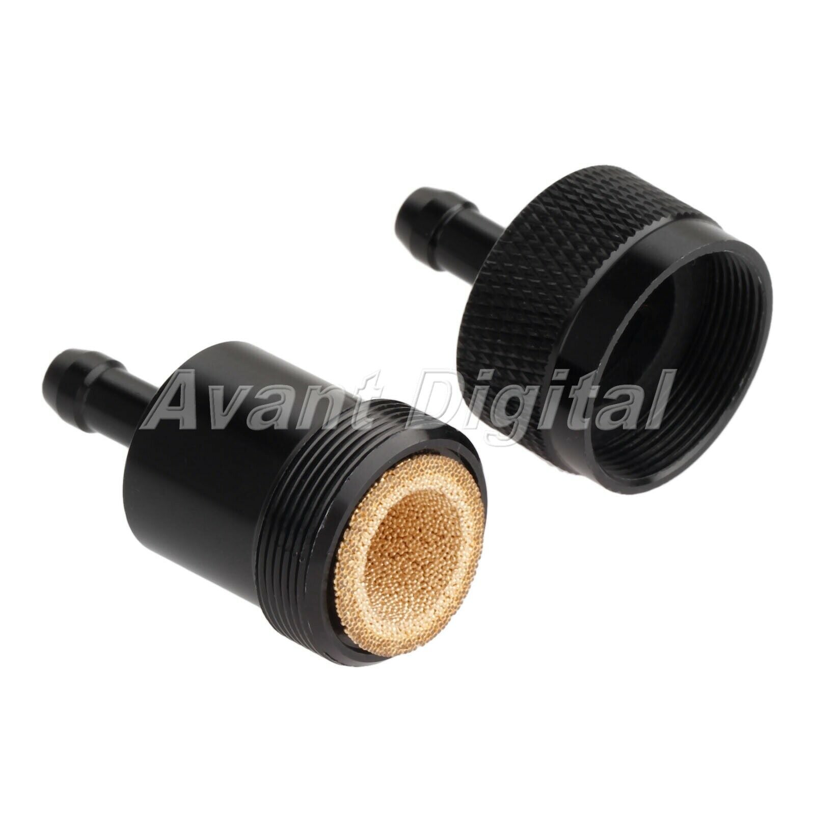 Motorcycles Pit Dirt ATV Quad CNC Aluminium Alloy Inline Fuel Filter 1/4" 6mm
