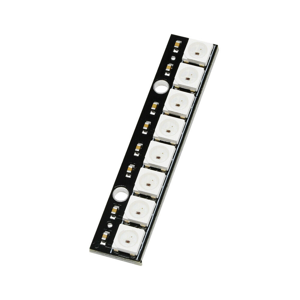 WS2812 5050 8-bit RGB LED Module Built-in Full-color Blackboard Square Lamp