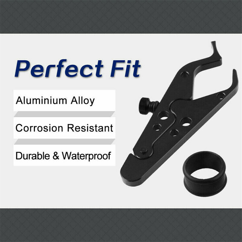 Motorcycle Cruise Control w/ Rubber Ring Hand Throttle Lock Assist Retainer