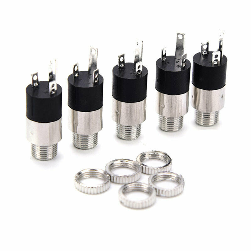 5X PJ392 3.5mm Stereo Female Sockect Jack 3.5 Audio Headphone Connector Fad